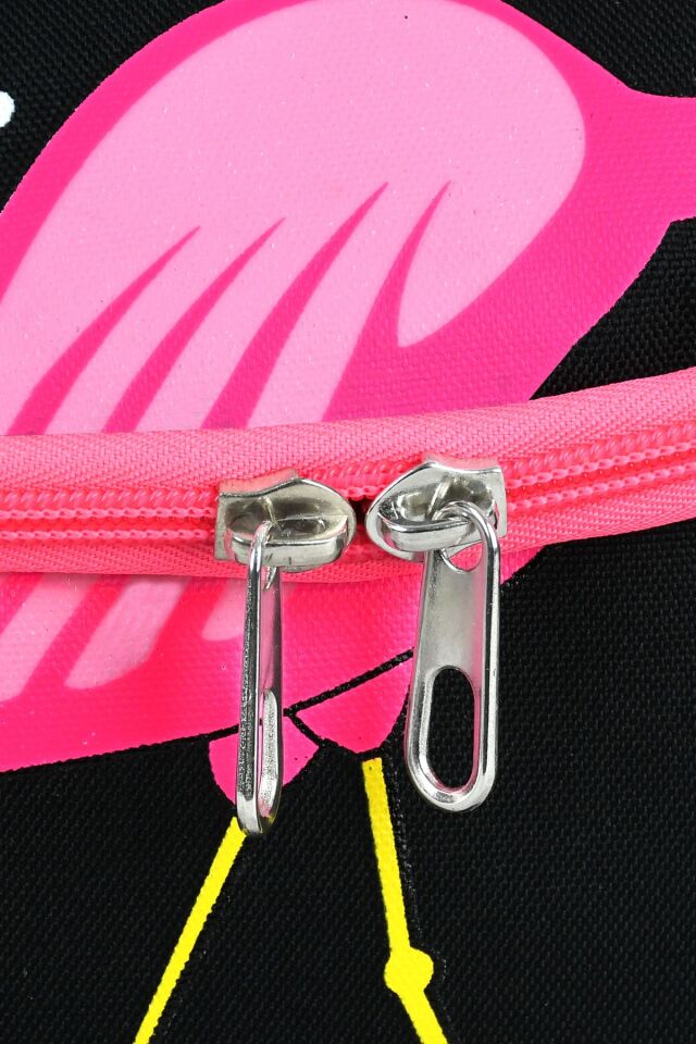 Flamingo Siyah Lisanslı Termal Isı Yalıtımlı Beslenme Çantası