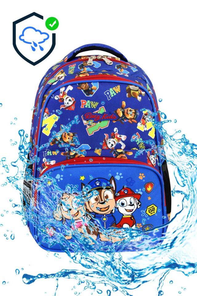 Paw Patrol 3'lü Set Ilkokul Çantası, Termal Beslenme Çantası Ve Kalem Kutusu Seti