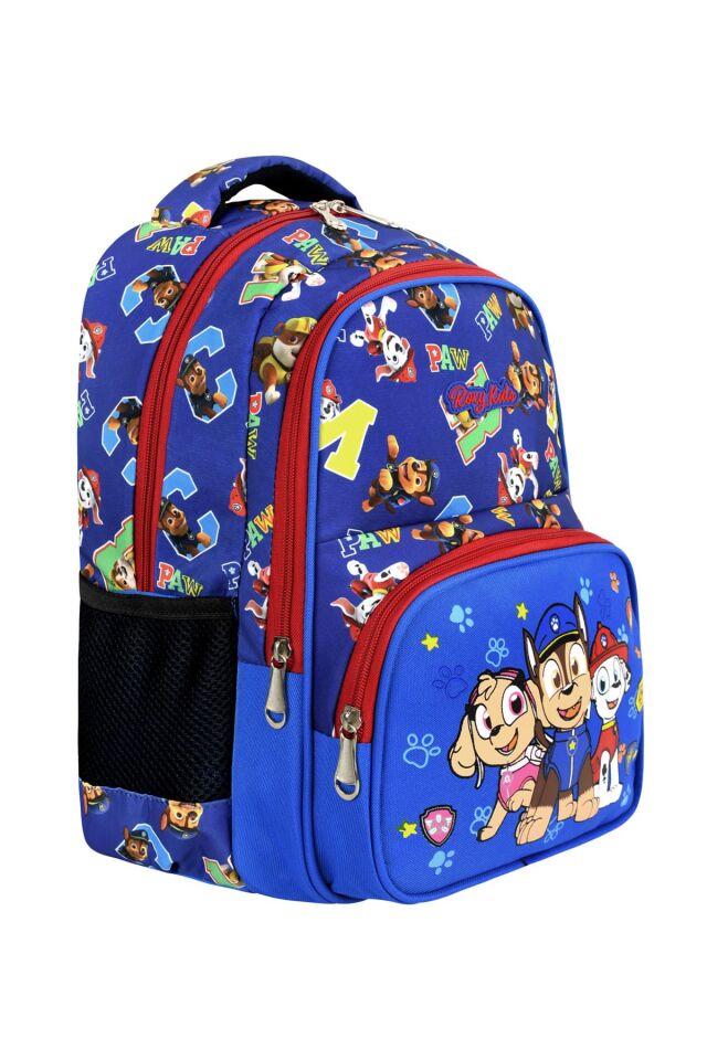Paw Patrol 3'lü Set Ilkokul Çantası, Termal Beslenme Çantası Ve Kalem Kutusu Seti