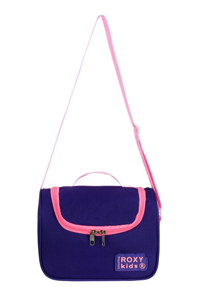 Kız Çocuk Mor Termal Isı Yalıtımlı Beslenme Çantası