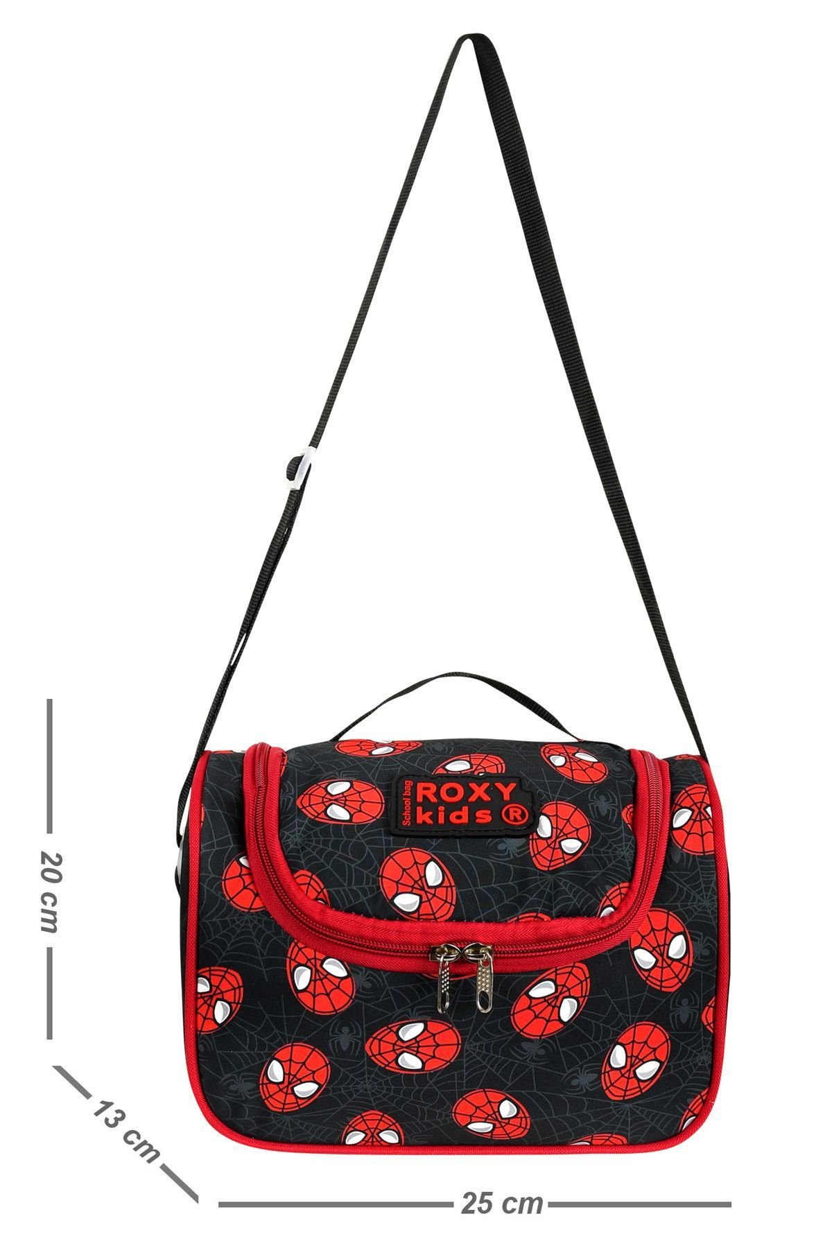 Örümcek Adam Baskılı Termal Isı Yalıtımlı Beslenme Çantası