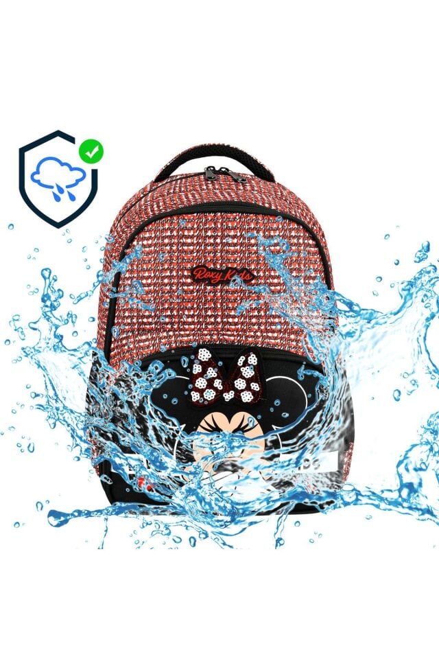 Minnie Mouse 3'lü Set Ilkokul Çantası, Termal Beslenme Çantası Ve Kalem Kutusu Seti