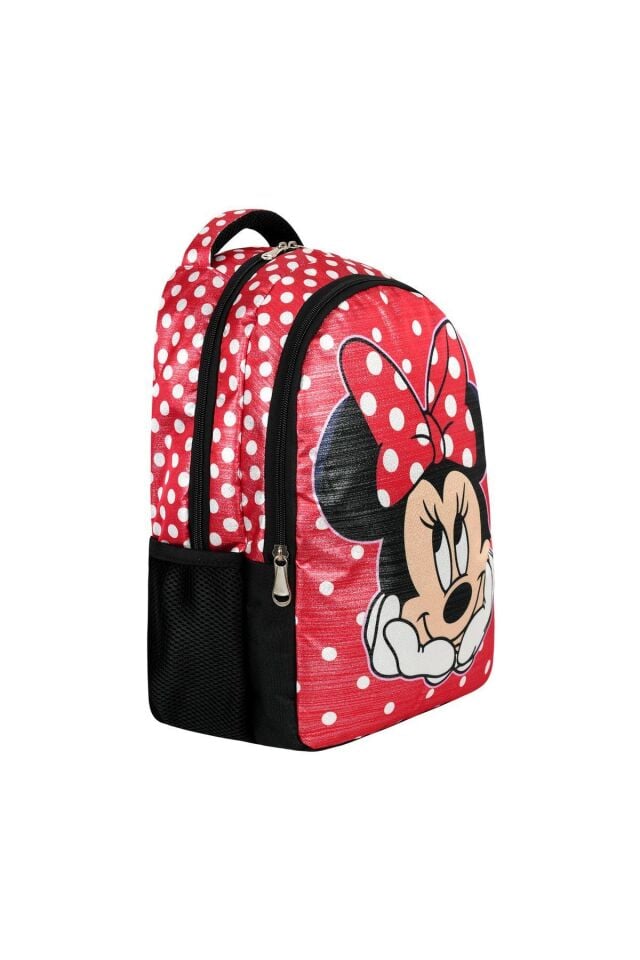 Simli Minnie İlkokul ve Beslenme Çantası Seti