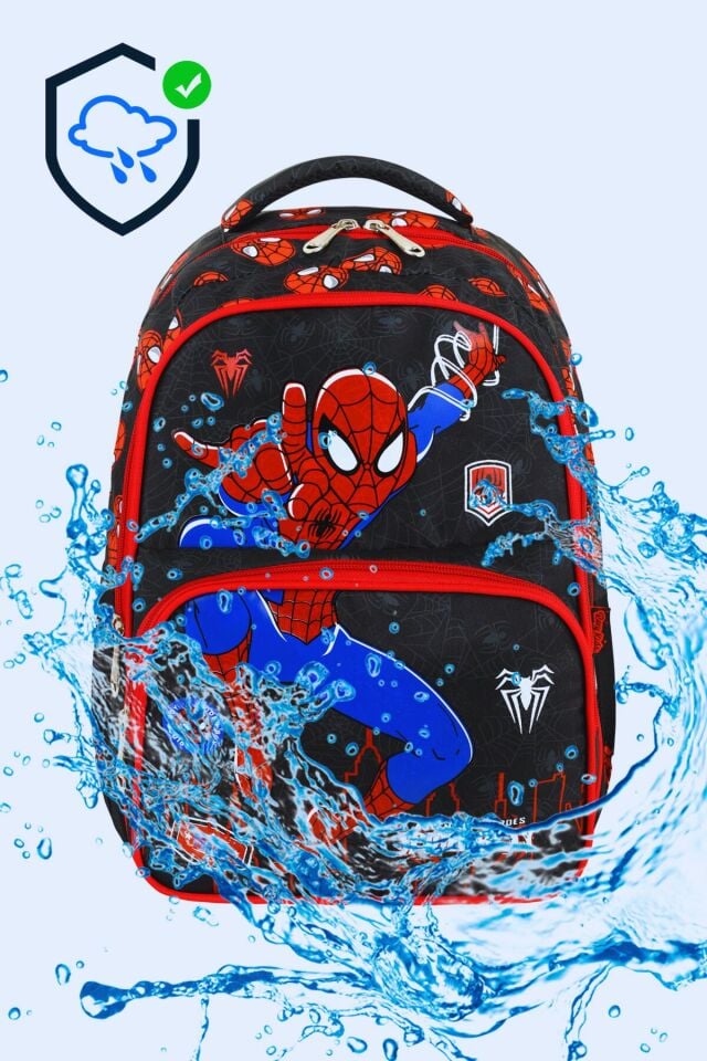 Örümcek 3'lü Set Ilkokul Çantası, Termal Beslenme Çantası Ve Kalem Kutusu Seti