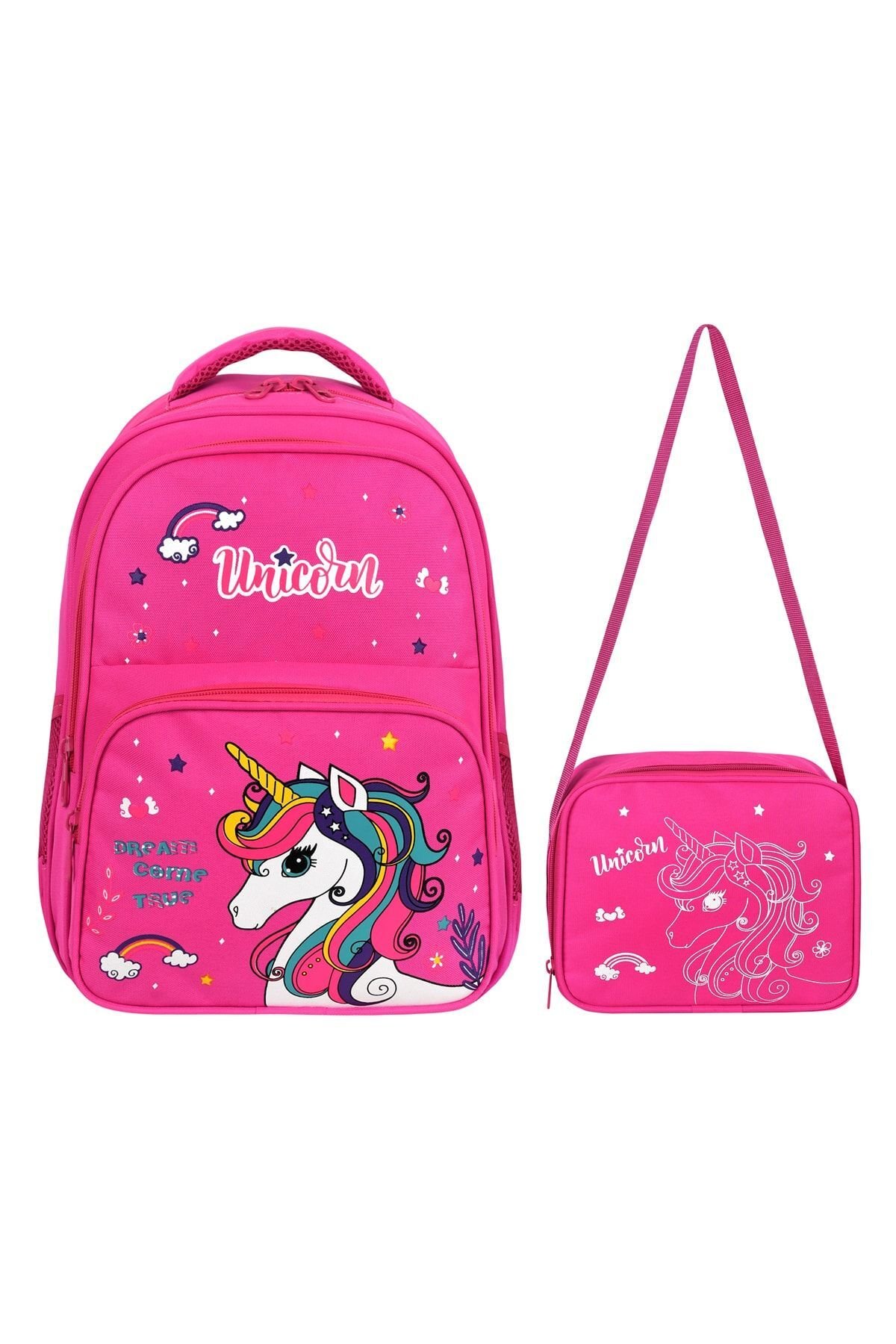 Unicorn Little Horse Ilkokul Ve Beslenme Çantası Seti