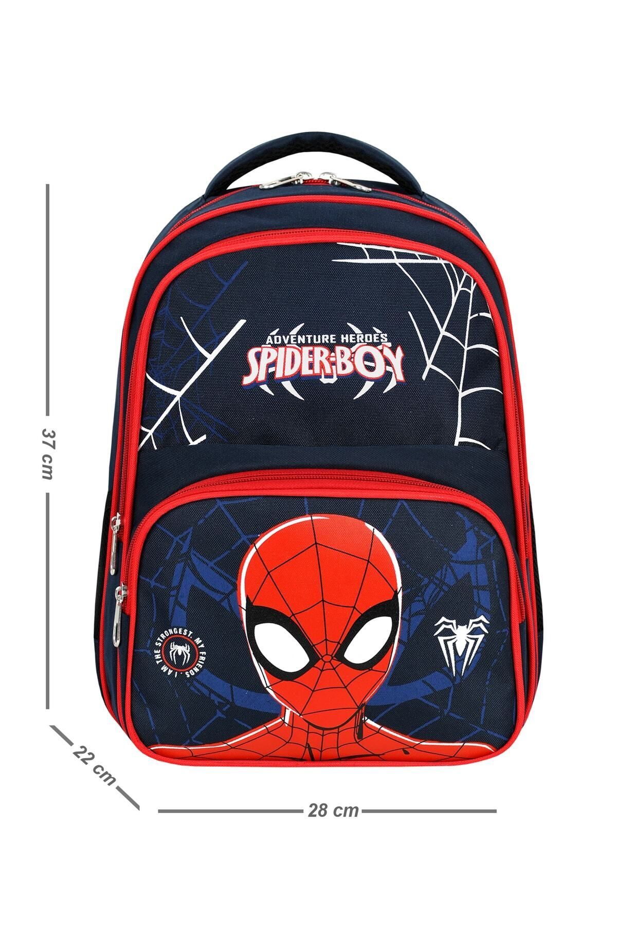 Spider Boy Örümcek İlkokul ve Beslenme Çantası Seti